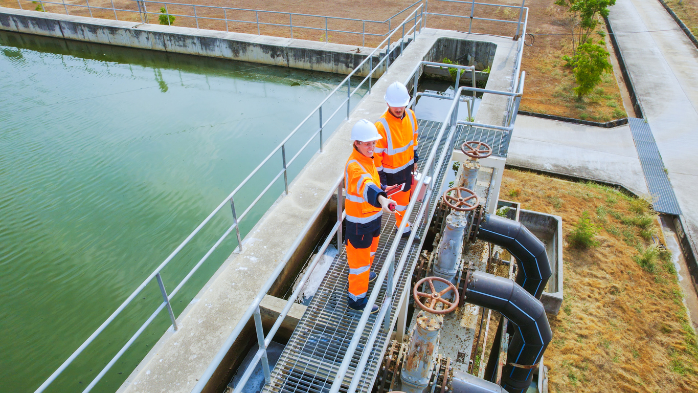 Gas detection for wastewater treatment